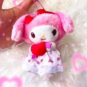 🎶💖☁️ My Melody Angel plush keychain ☁️💖🎶